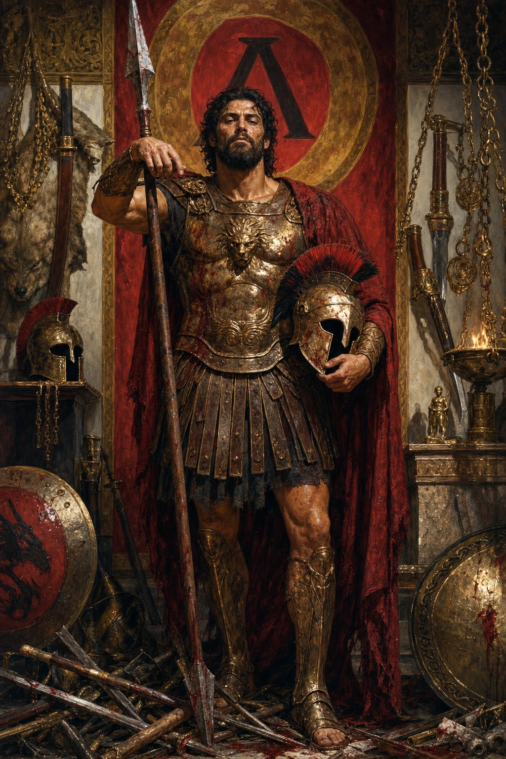 Ares, war, bloodlust, and the chaos of the battlefield