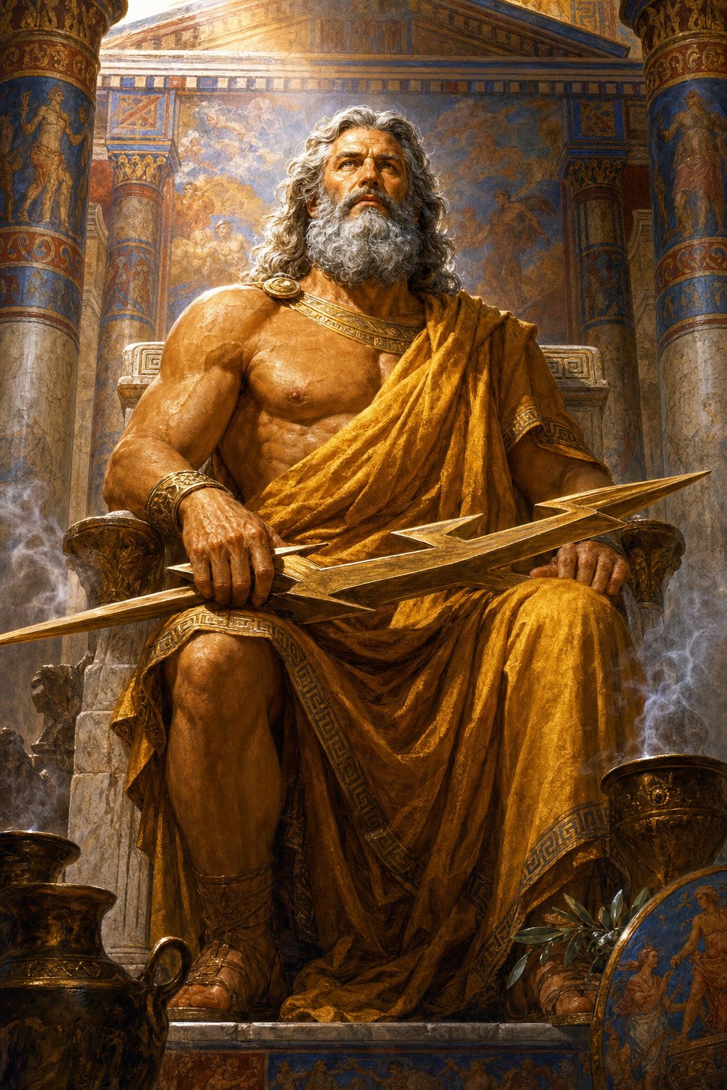 Zeus, the sky, thunder, law, and the enforcement of sacred oaths