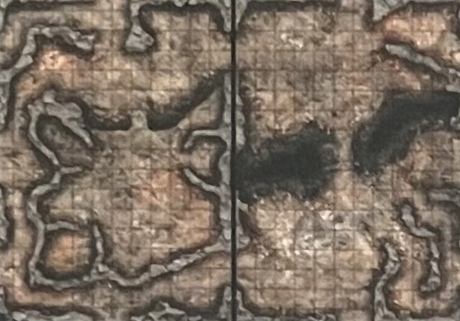 The Broken Galleries, full spread (pages 15 and 16)