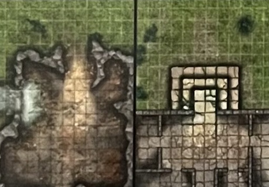 The Shrine Above the Hollow, full spread (pages 21 and 22)
