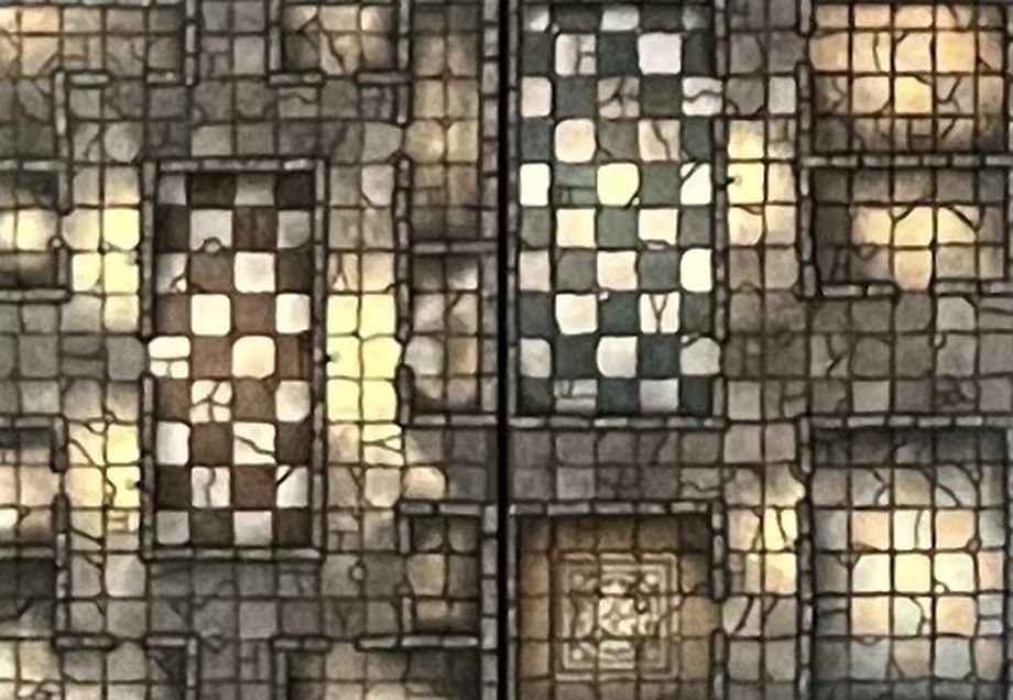 The Tiled Halls, full spread (pages 23 and 24)