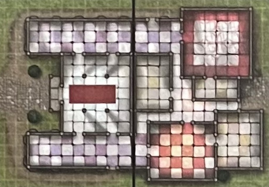 The Villa, full spread (pages 43 and 44)