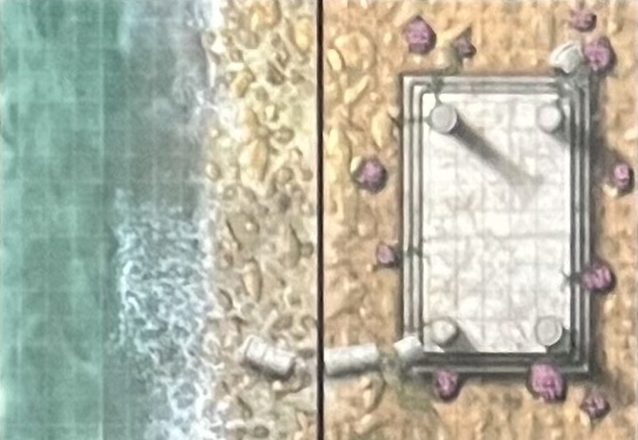 The Temple on the Strand, full spread (pages 51 and 52)