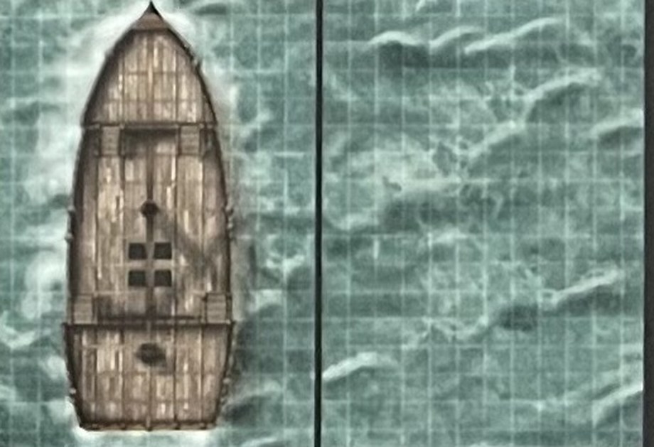 The Open Water, full spread (pages 59 and 60)