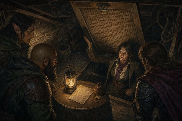 Illustration: Beginning 6 — The Thief's Contract