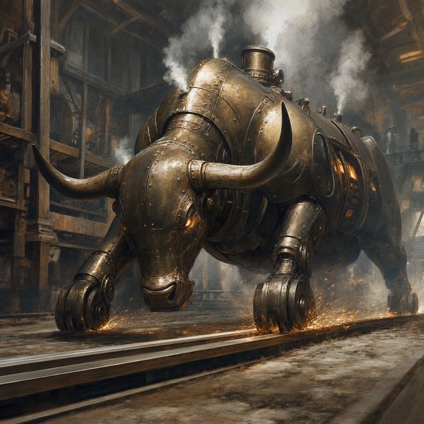 Illustration: Bronze Ox