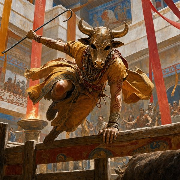 Illustration: Bull-Masked Cultist