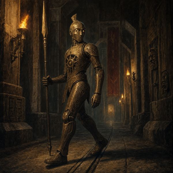 Illustration: Clockwork Sentinel