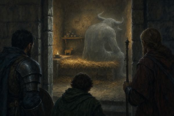 Illustration: Final Encounter 2 — Asterion Remembered