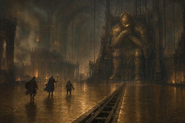Illustration: Final Encounter 3 — The Warden, Talos-Pattern