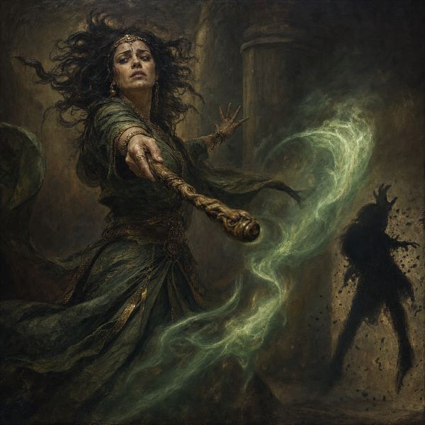 Illustration: Final Encounter 4 — Kirke of the Deep Halls