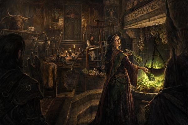 Illustration: Final Encounter 4 — Kirke of the Deep Halls