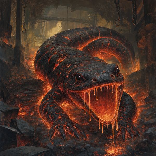 Illustration: Forge Salamander