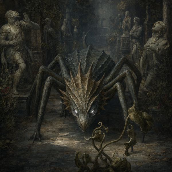 Illustration: Garden Basilisk