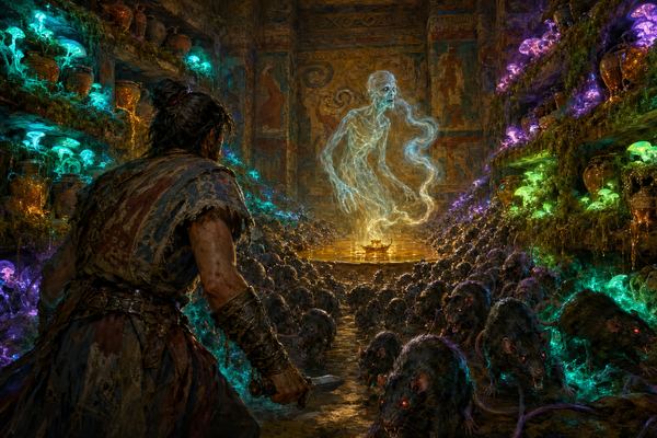Illustration: Keres & Plague (W20) warband