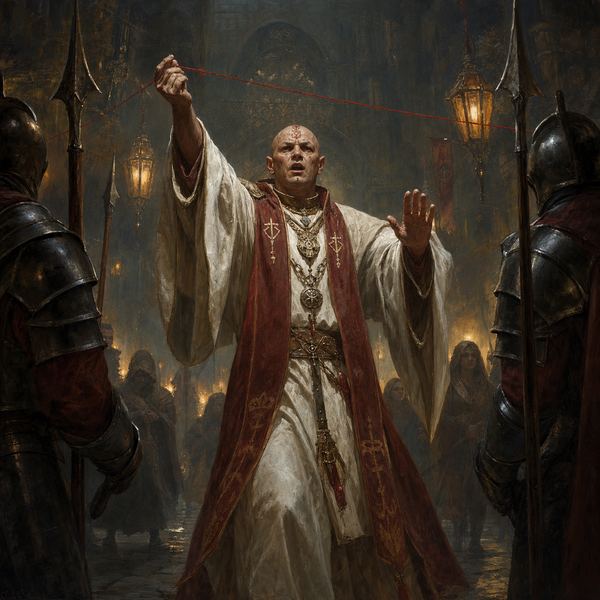 Illustration: Knossian Priest of the Thread