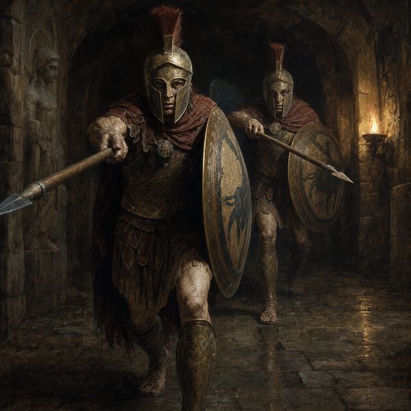 Illustration: Lost Cohort Hoplite