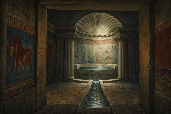 Illustration: Room 15 — Fountain of Two Mouths