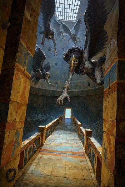Illustration: Room 20 — Cage of the Storm-Crows
