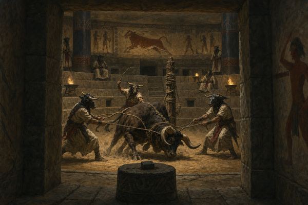 Illustration: Room 31 — The Braying Arena