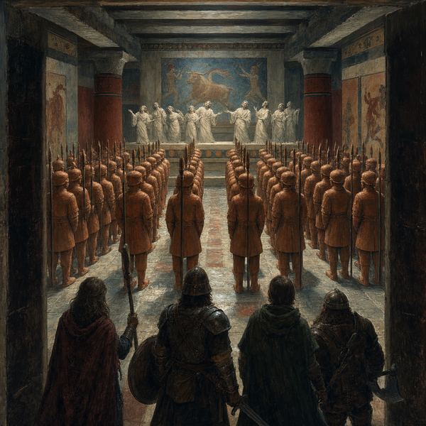 Illustration: Room 40 — Terracotta Barracks