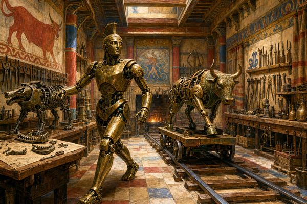 Illustration: Room 56 — Atelier of Living Bronze