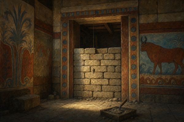 Illustration: Room 62 — The Mason's Unfinished Wall