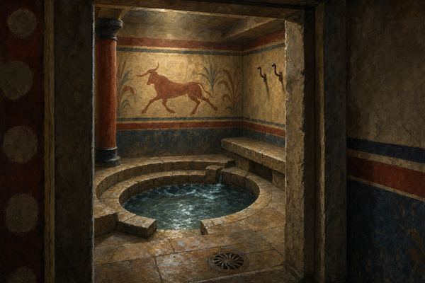 Illustration: Room 63 — Bath of the Cold Spring