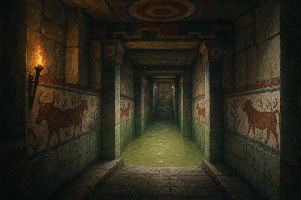 Illustration: Room 68 — Corridor of Held Breath