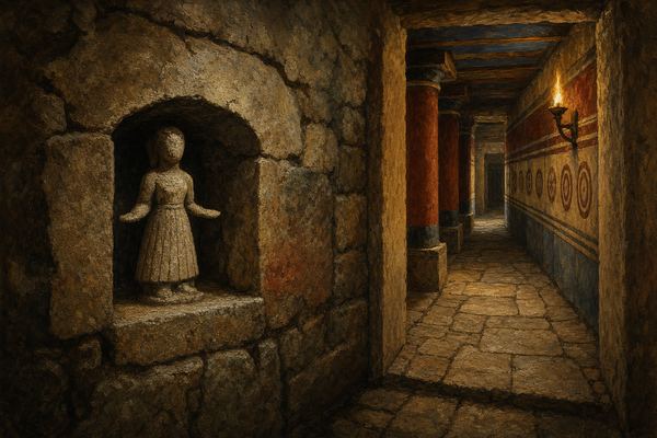Illustration: Room 70 — Shrine of the Missing Girl