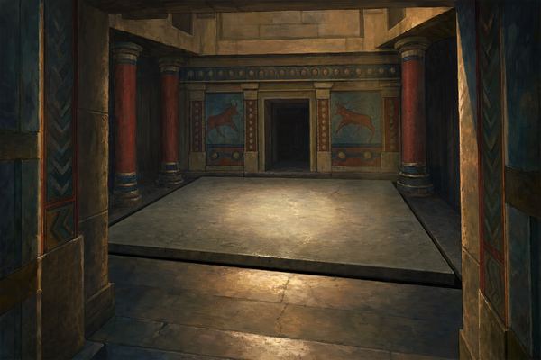 Illustration: Room 73 — The Balance Hall