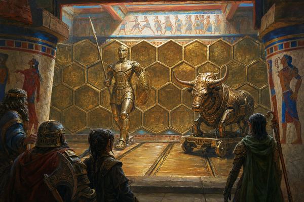 Illustration: Room 79 — Hive of the Bronze Bees