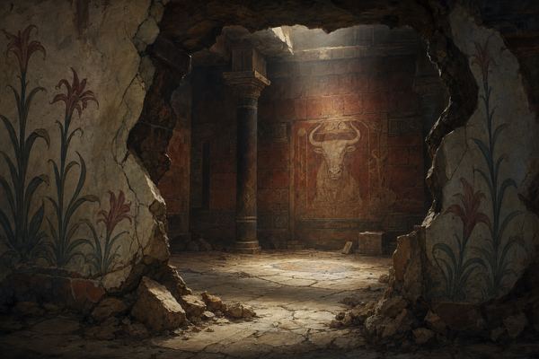 Illustration: Room 87 — Ruin of the Old Temple