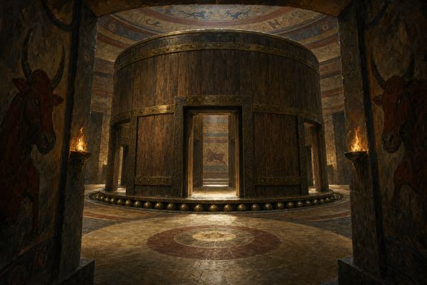 Illustration: Room 99 — The Cartwheel Rotunda