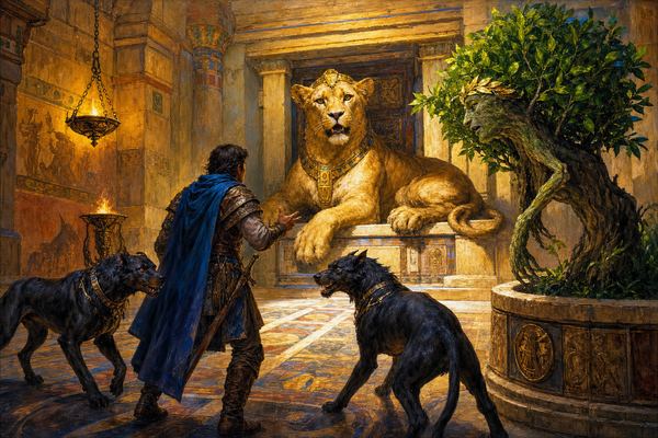 Illustration: Sphinx & Riddlers (W15) warband