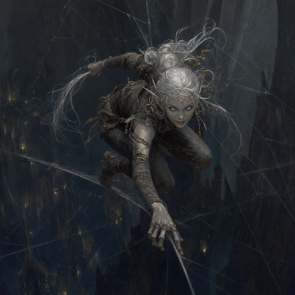 Illustration: Web-Fey Spinner